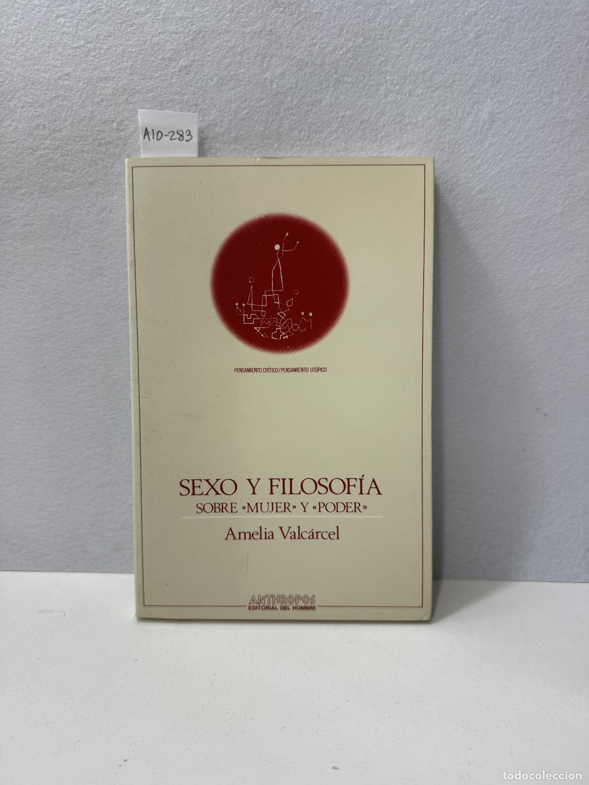 Libros: VALC&Aacute;RCEL, Amelia: - Sexo y filosof&iacute;a. Sobre &rdquo;mujer&rdquo; y &rdquo;poder&rdquo;. - Foto 1