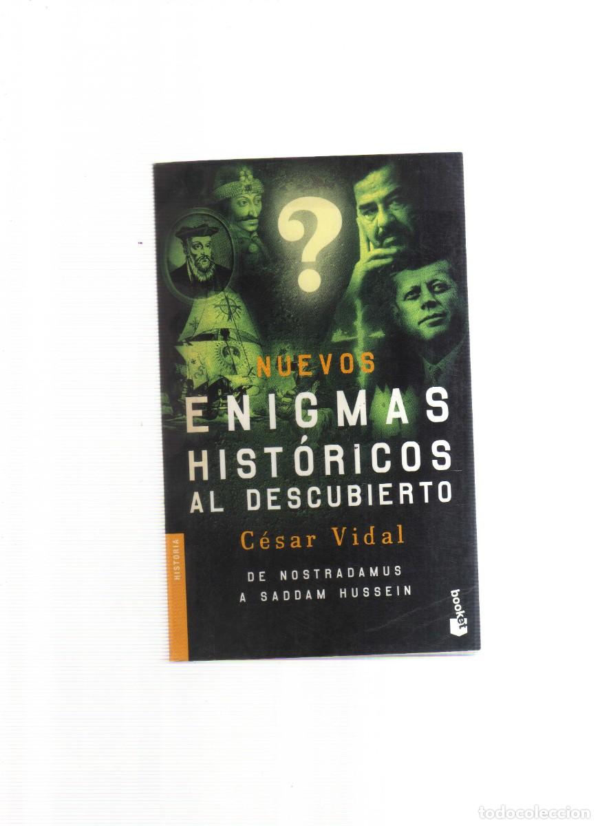 Libros: ENIGMAS HISTORICOS AL DESCUBIERTO CESAR VIDAL - Foto 1