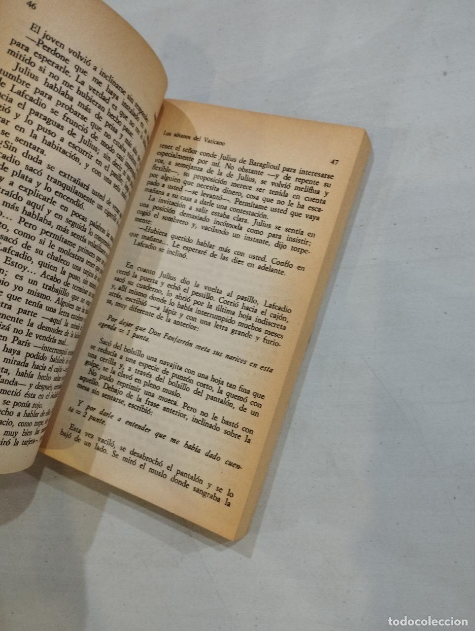 Libros: Andr&eacute; Gide - Los s&oacute;tanos del Vaticano - Foto 2