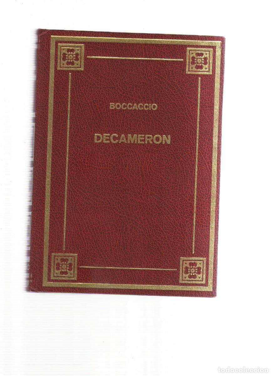 Libros: DECAMERON BOCCACCIO TOMO II EDICION EN EXCLUSIVA - Foto 1