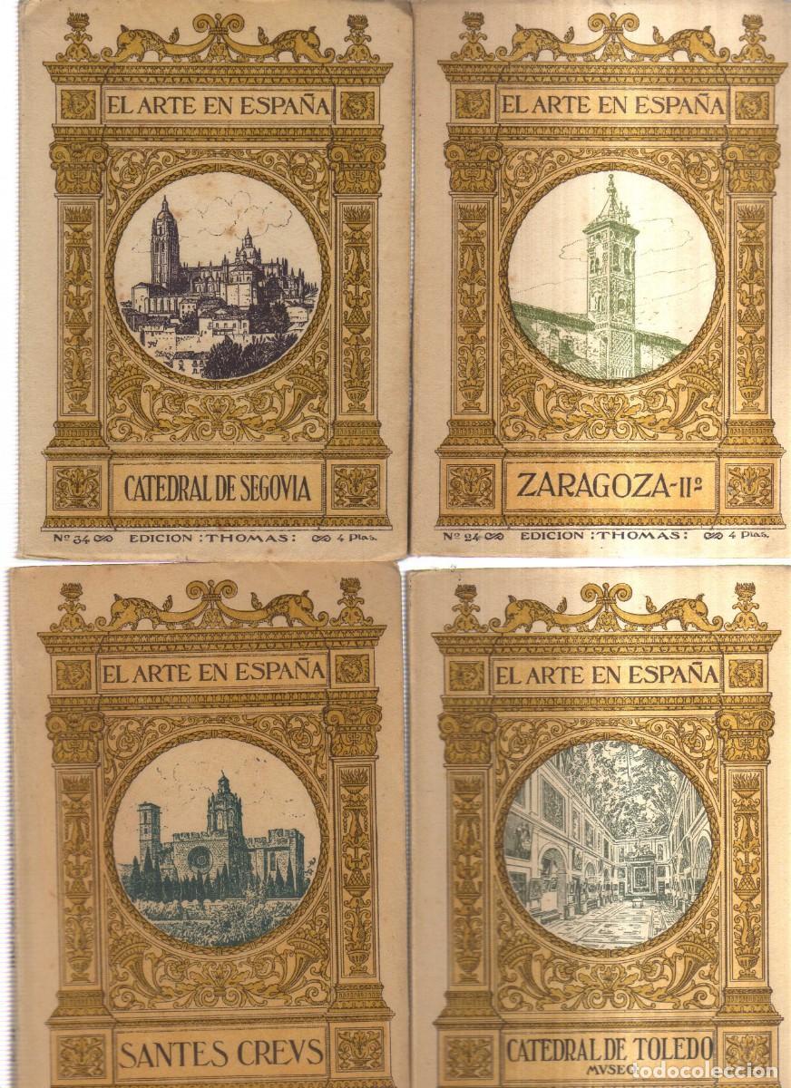 Libros: EL ARTE EN ESPA&Ntilde;A 14 EJEMPLARES EDICION THOMAS - Foto 1