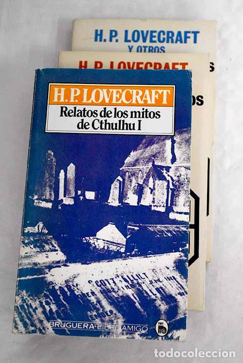 Libros: Relatos de los mitos de Cthulhu.- H.P. Lovecraft. - Foto 1