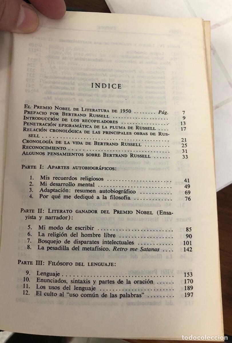 Libros: Escritos b&aacute;sicos 1903-1959 - Russell, Bertrand - Foto 2