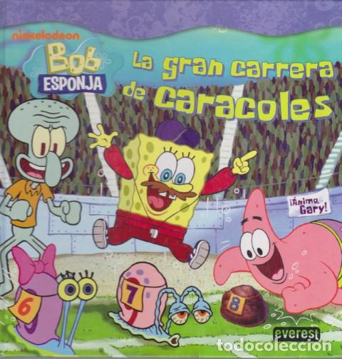 Libros: BOB ESPONJA. LA GRAN CARRERA DE CARACOLES - Foto 1