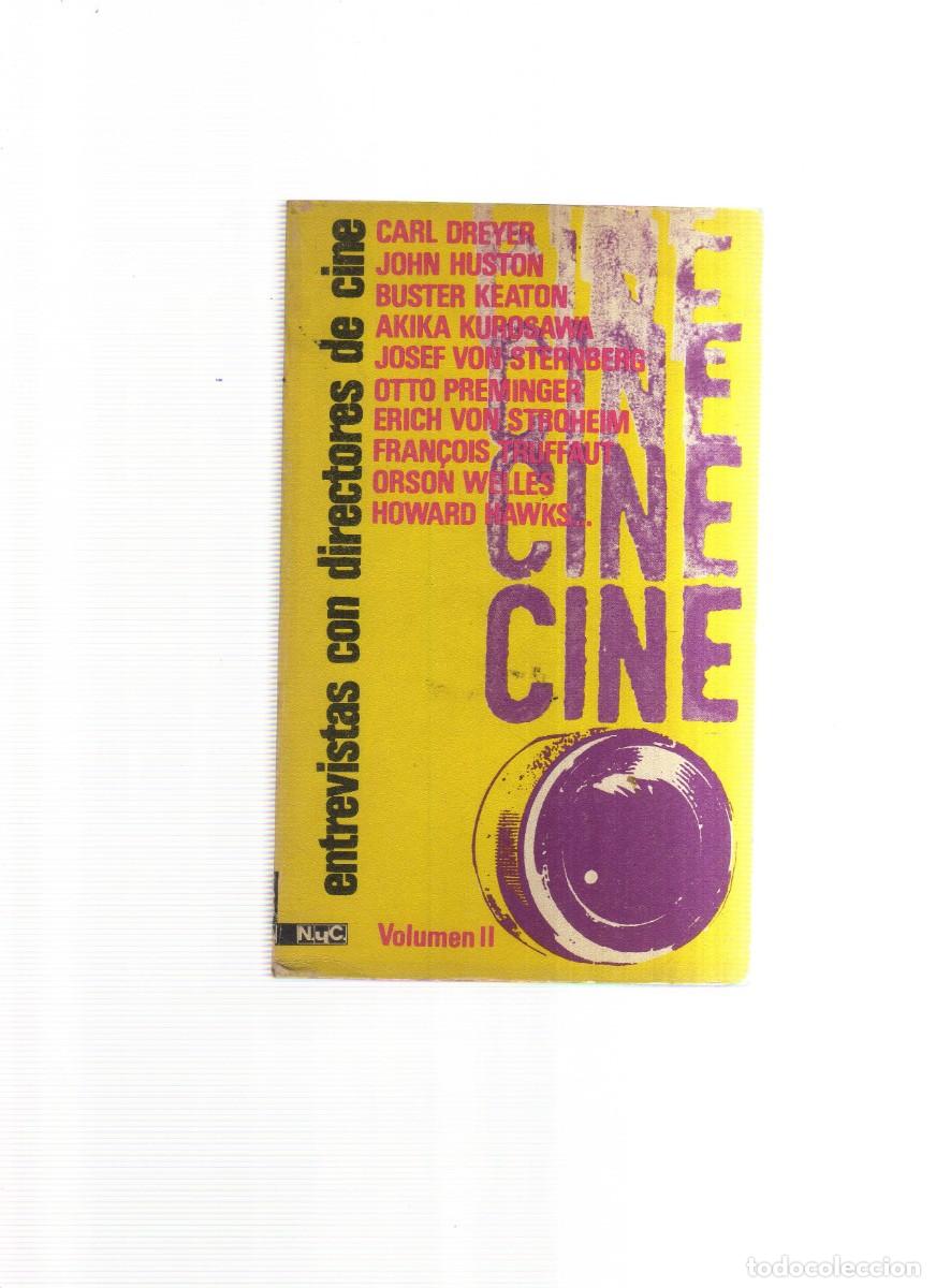 books: CINE ENTREVISTAS CON DIRECTORES DE CINE VOLUMEN II
