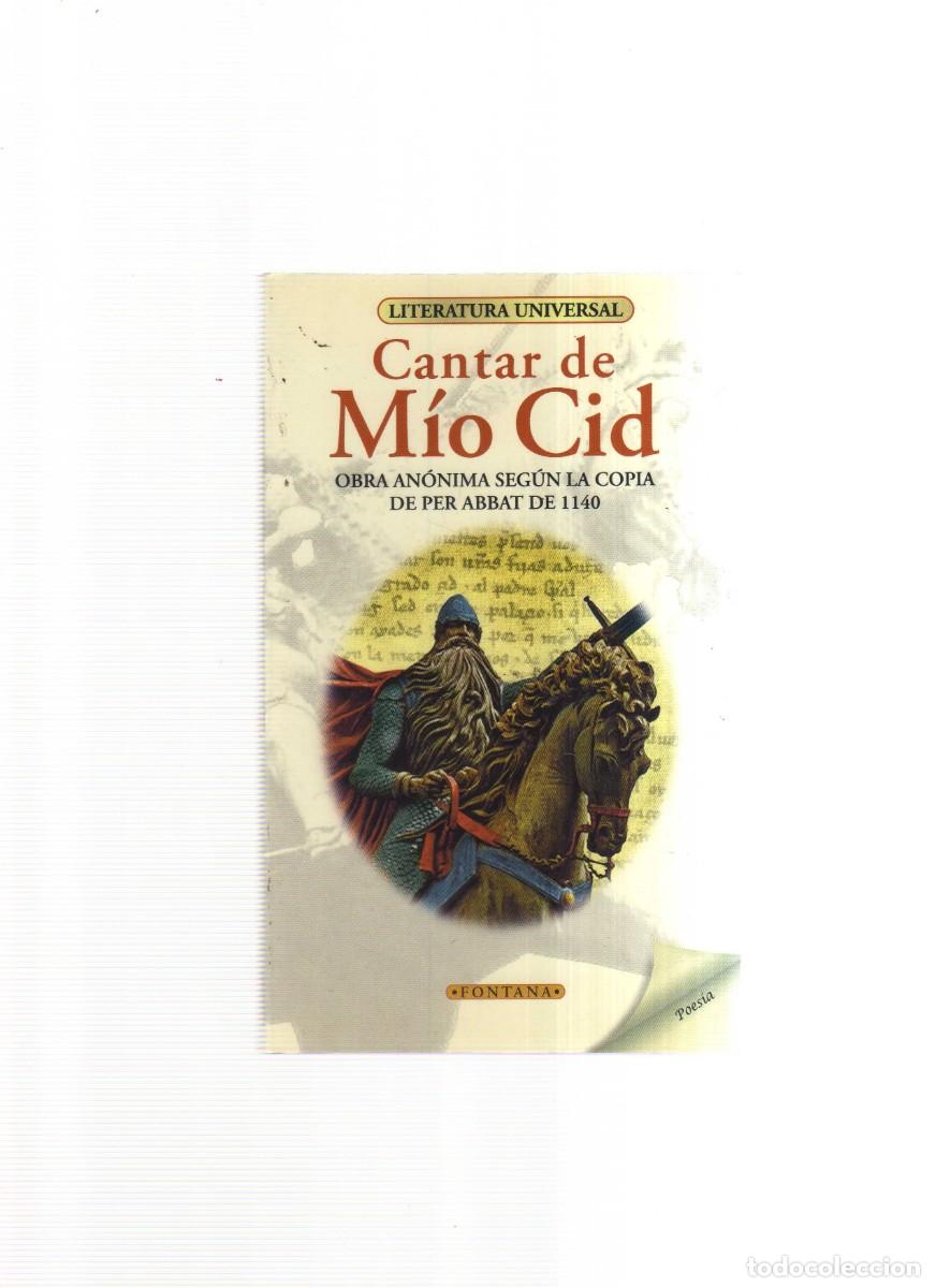 books: CANTAR DE MIO CID OBRA ANONIMA SEGUN LA COPIA DE PER ABBAT DE 1140