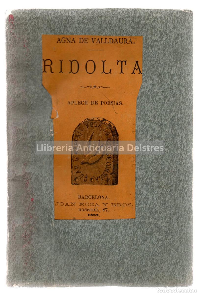 Libros: Valldaura, Agna de. - Ridolta. Aplech de poes&iacute;as. - Foto 2