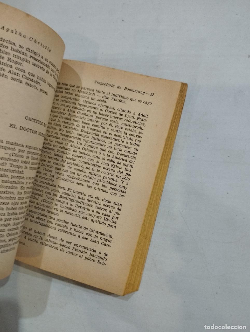 Libros: Agatha Christie - Trayectoria de boomerang - Foto 2