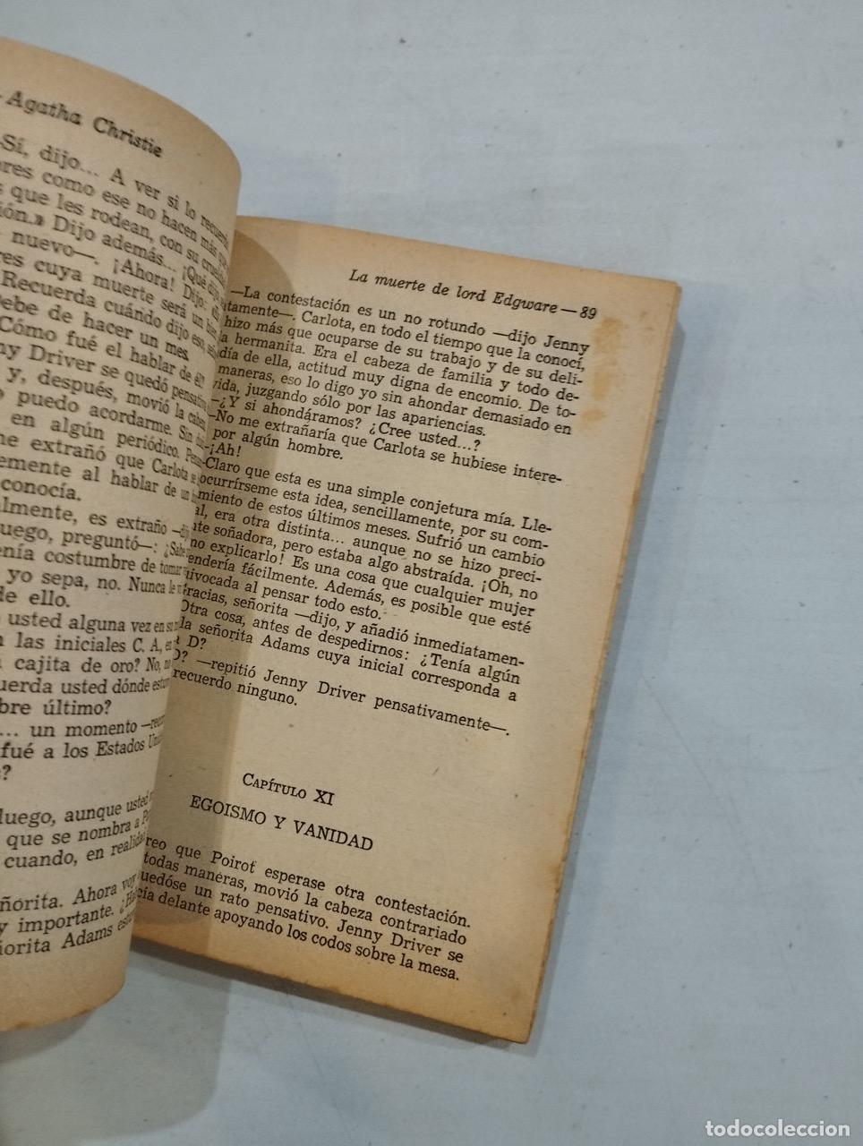 Libros: Agatha Christie - La muerte de Lord Edgware - Foto 2