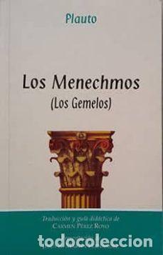 Libros: LOS MENECHMOS Los gemelos - Plauto - Foto 1