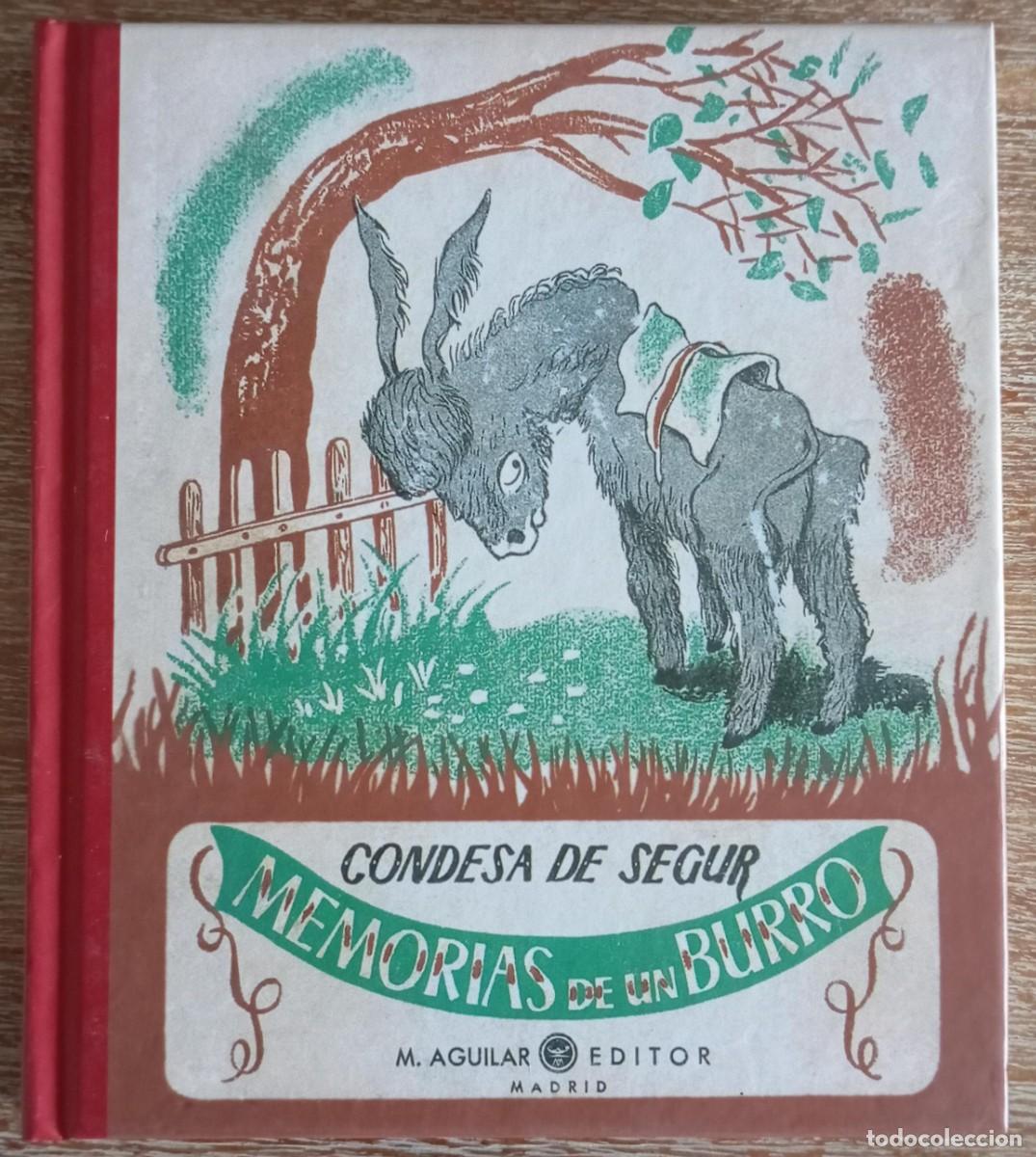 Libros: MEMORIAS DE UN BURRO - CONDESA DE SEGUR - Foto 1