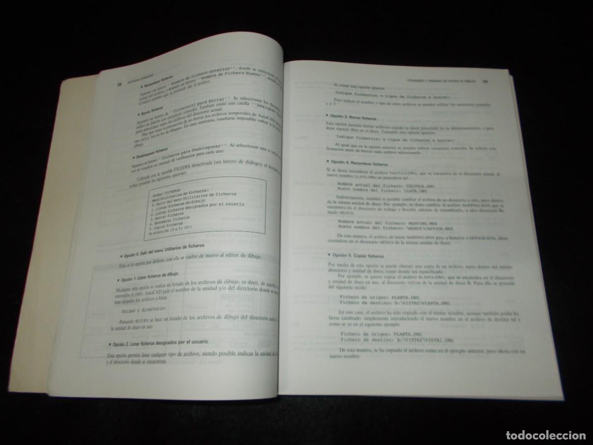 Libros: AUTOCAD AVANZADO V.12. McGraw-Hill 1995. Programaci&oacute;n Inform&aacute;tica Libro - Foto 3