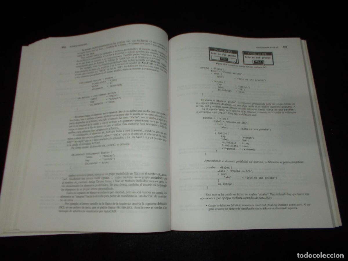 Libros: AUTOCAD AVANZADO V.12. McGraw-Hill 1995. Programaci&oacute;n Inform&aacute;tica Libro - Foto 7