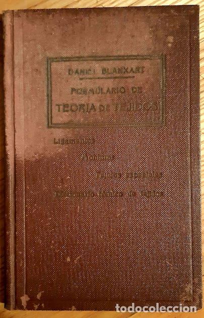 Libros: FORMULARIO DE TEOR&Iacute;A DE TEJIDOS - Daniel Blanxart - Foto 1