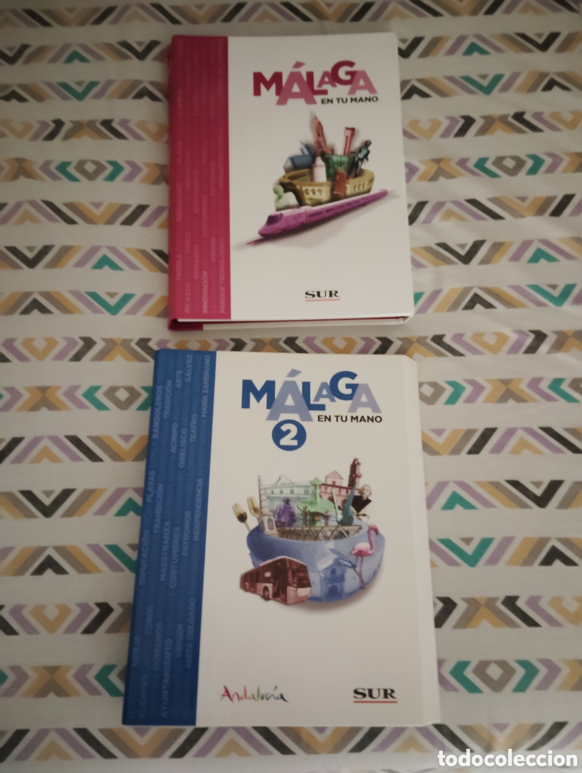 Libros: 2 tomos de M&aacute;laga en tu mano.