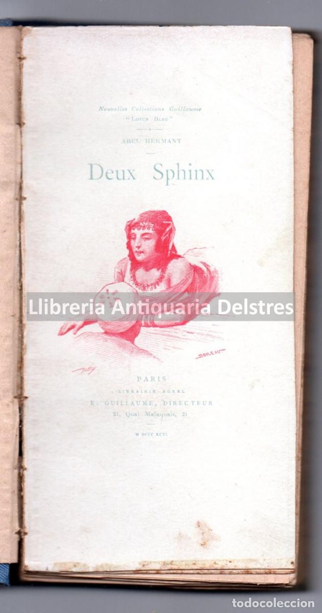 Libros: Hermant, Abel. - Deux Sphinx. - Foto 1
