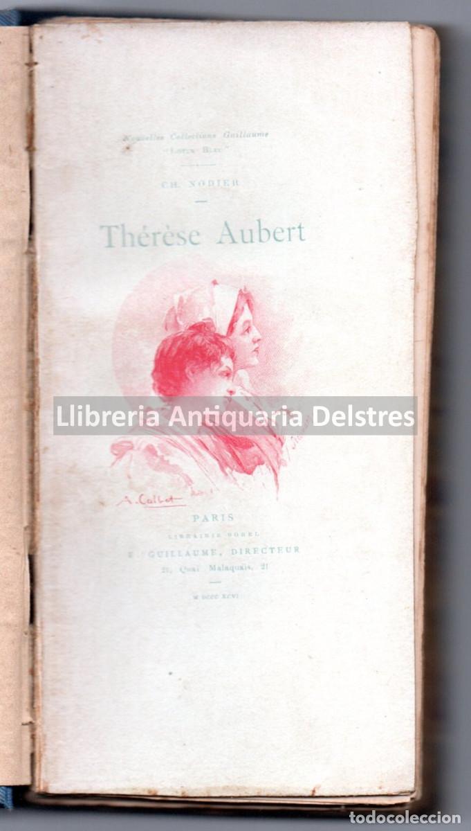 Libros: Nodier, Charles. - Th&eacute;r&egrave;se Aubert. - Foto 1