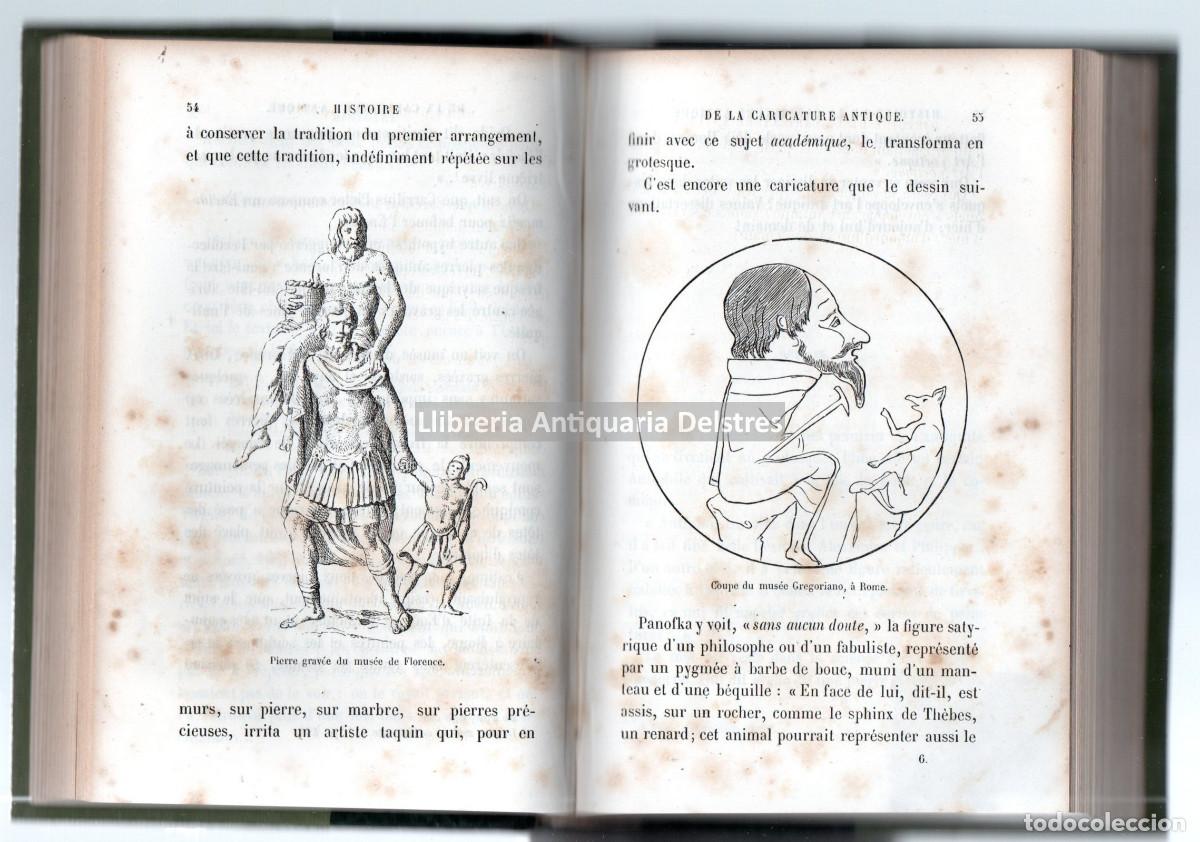 Libros: Champfleury. - Histoire de la caricature antique. - Foto 2