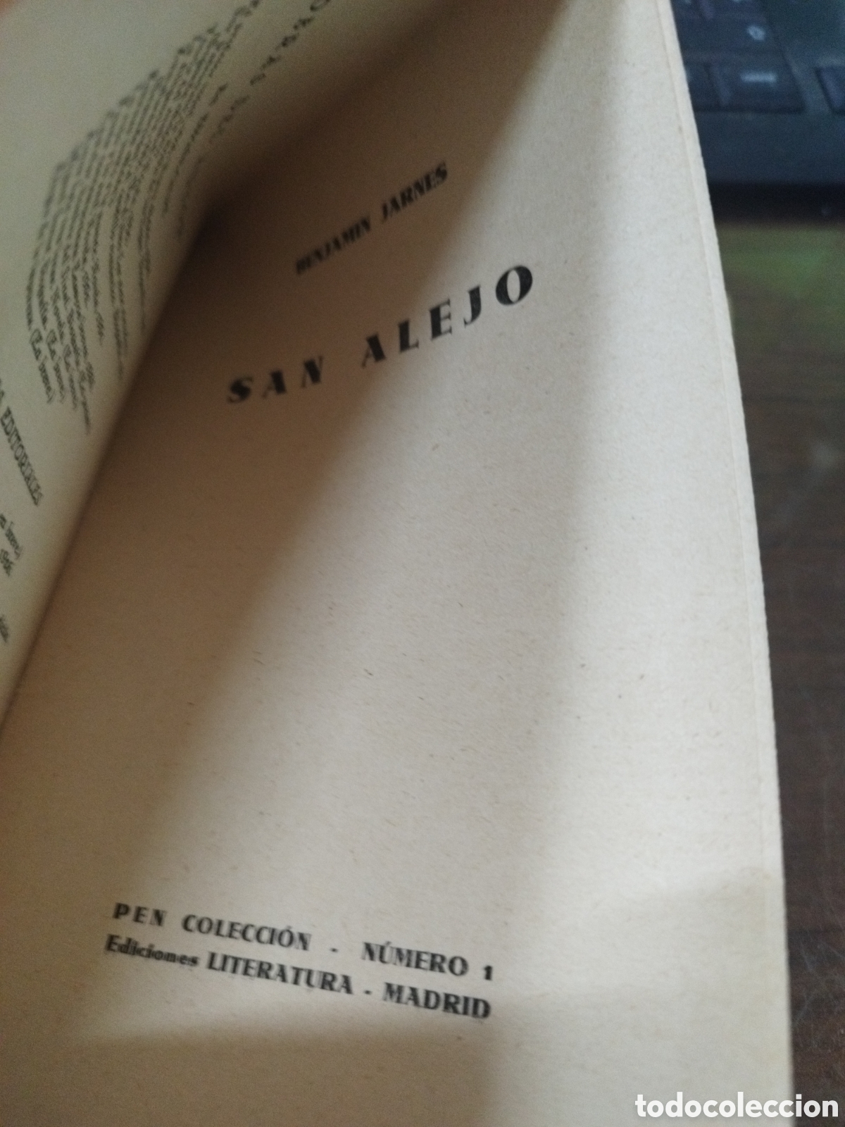 Libros: SAN ALEJO. 1&ordf; Edici&oacute;n. A&ntilde;o 1934 - JARNES,Benjamin - Foto 4