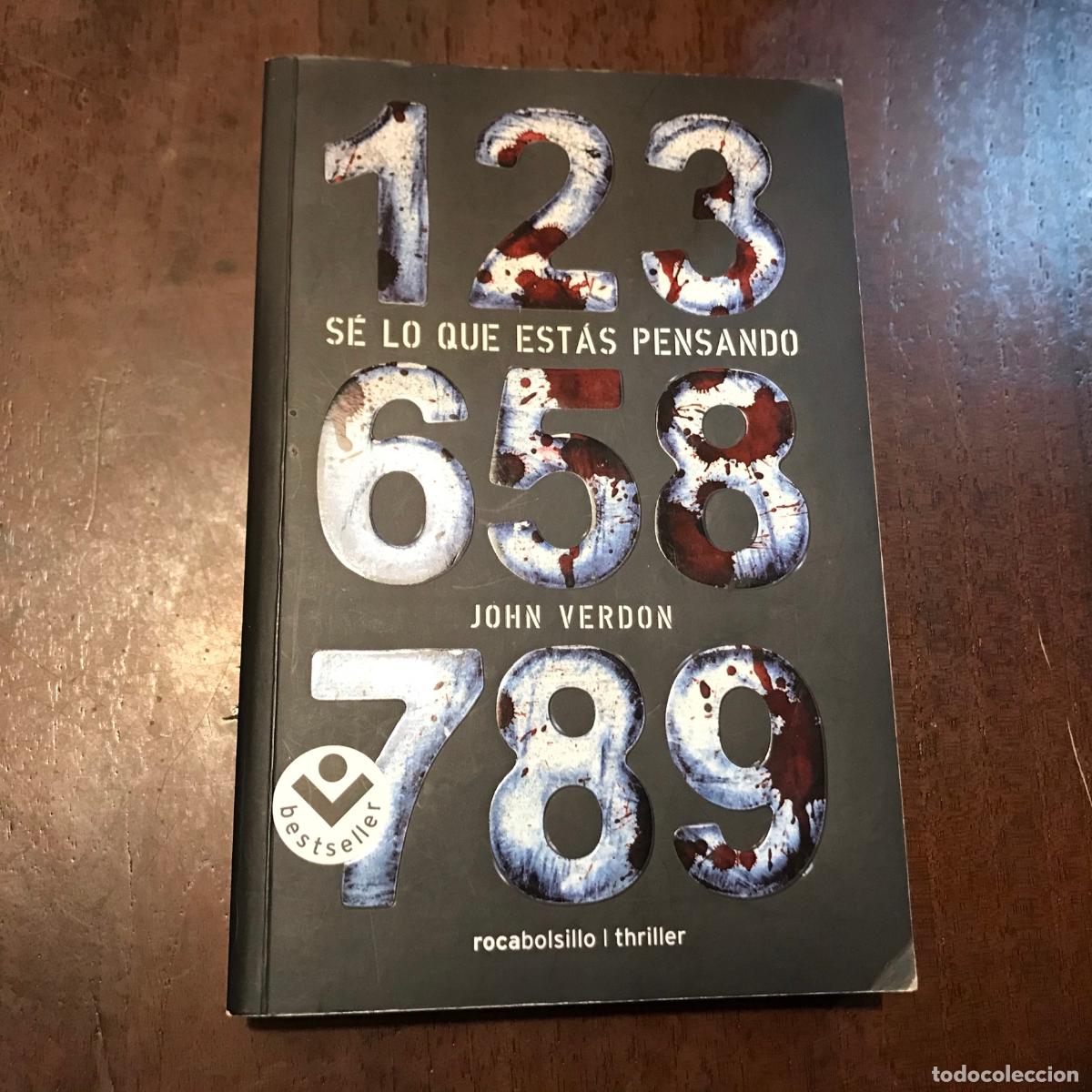Libros: S&eacute; lo que est&aacute;s pensando - John Verdon - Foto 1