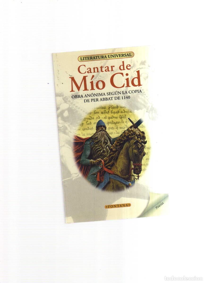 books: CANTAR DE MIO CID OBRA ANONIMA SEGUN LA COPIA DE PER ABBAT DE 1140