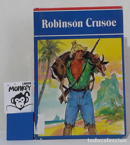 Libros: Robins&oacute;n Crusoe - Daniel Defoe (adaptaci&oacute;n) - Foto 1