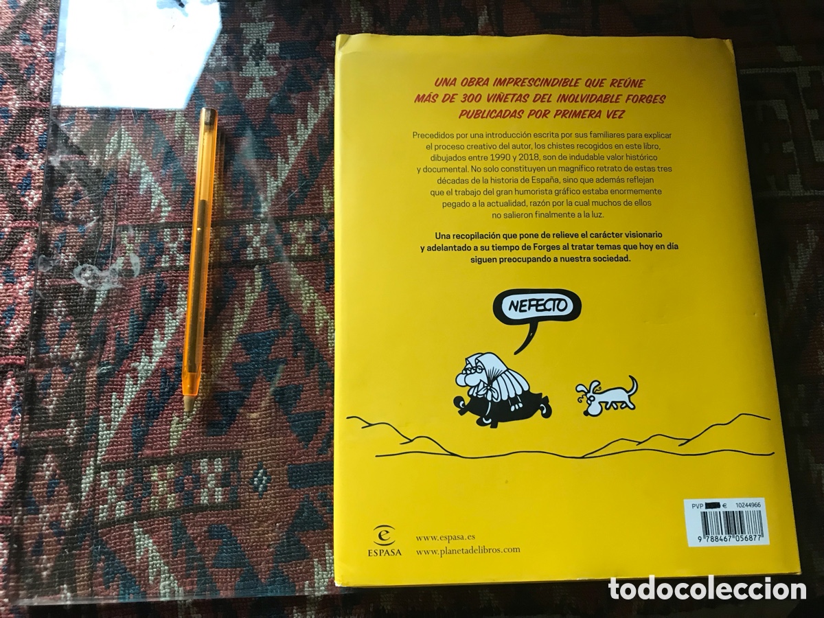 Libros: Fortes in&eacute;dito. Espasa - Foto 3
