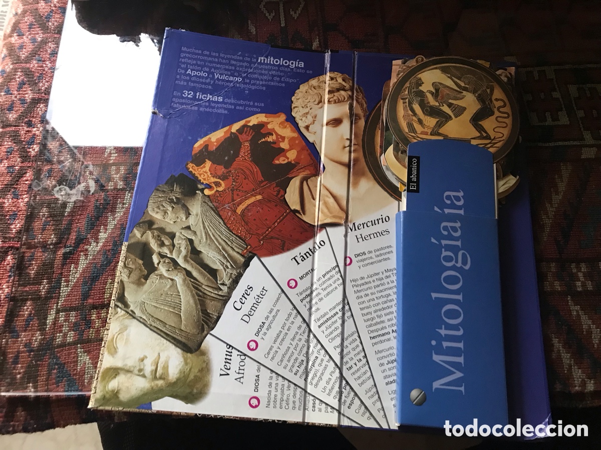 Libros: Mitolog&iacute;a. El abanico. Dioses. H&eacute;roes. Leyendas - Foto 4