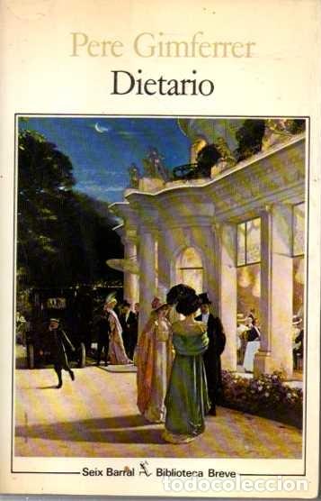 Libros: DIETARIO (1979-1980). - GIMFERRER, Pere. - Foto 1