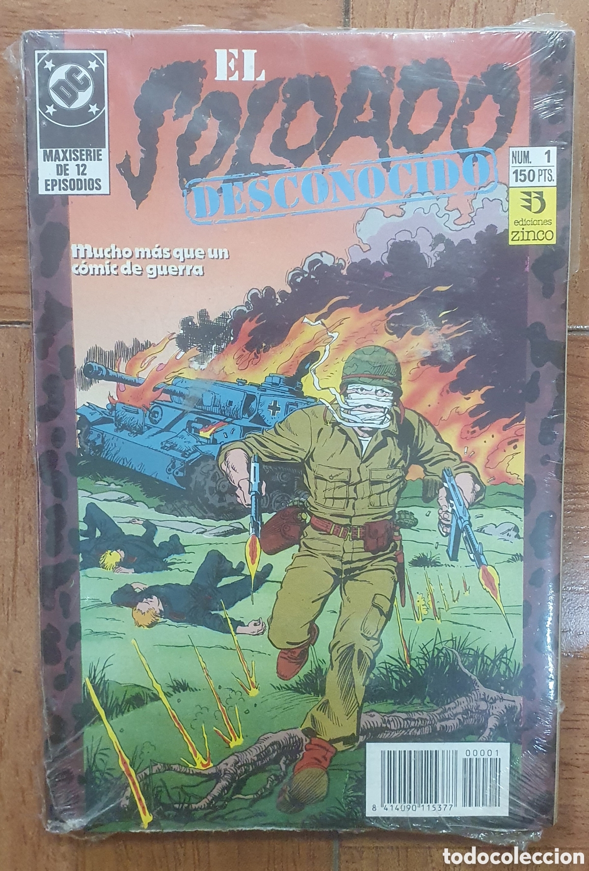 Libros: El Soldado Desconocido � 10 N&uacute;meros � Completa � Zinco - VV. AA. - Foto 1