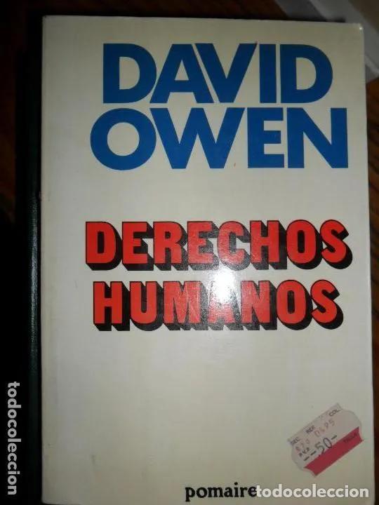 Libros: Derechos humanos, David Owen, ed. Pomaire - David Owen - Foto 1