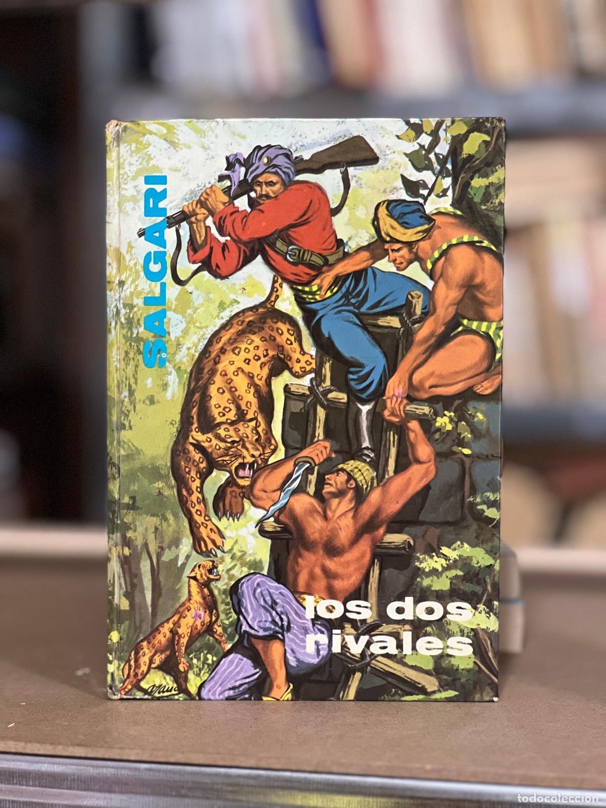 Libros: Los dos rivales - Salgari - Foto 1