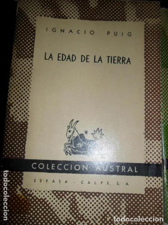 Libros: la edad de La Tierra, Ignacio Puig, colecci&oacute;n Austral - Ignacio Puig - Foto 1