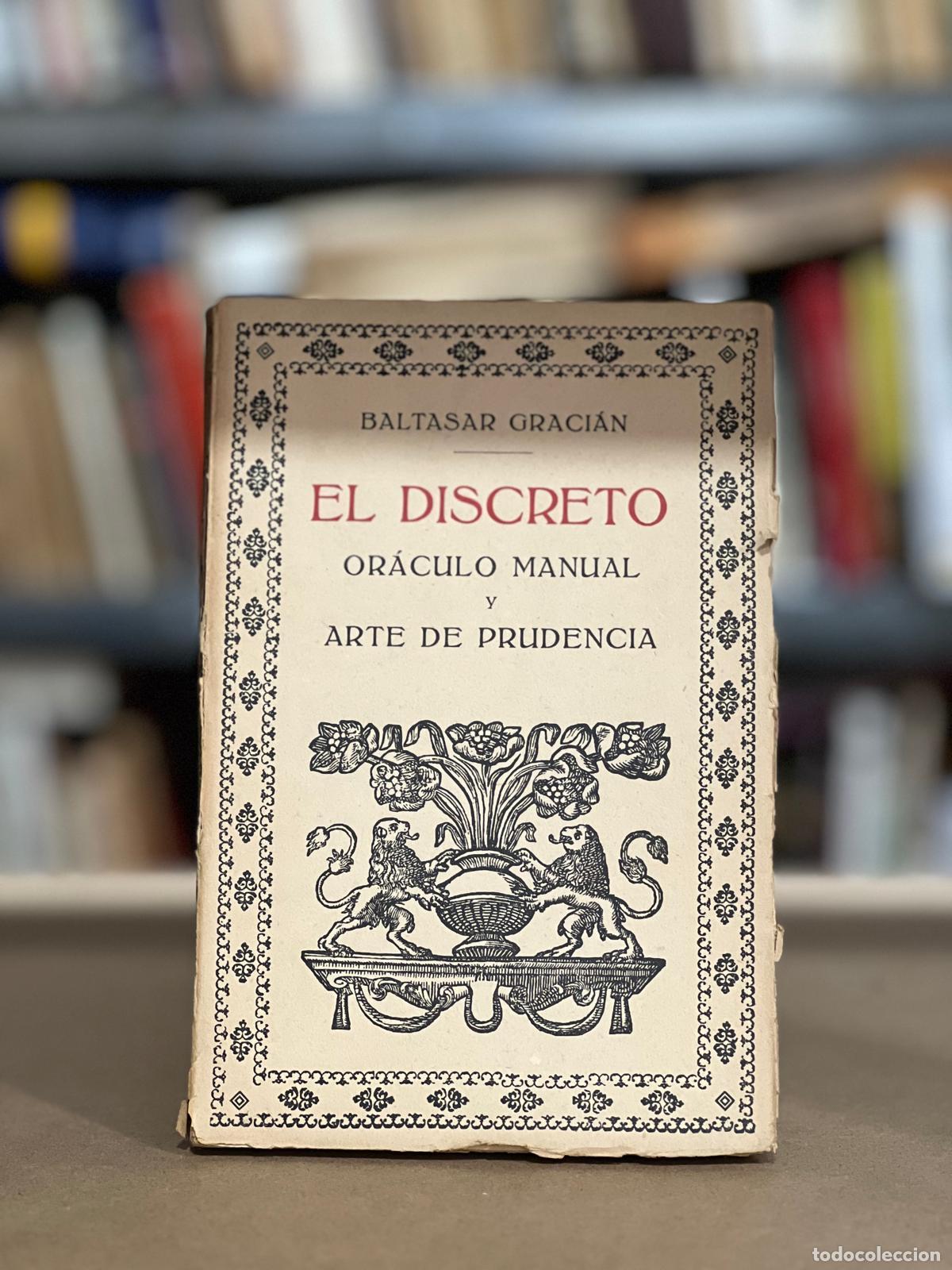 Libros: El discreto, Baltasar Graci&aacute;n - Baltasar Graci&aacute;n - Foto 1