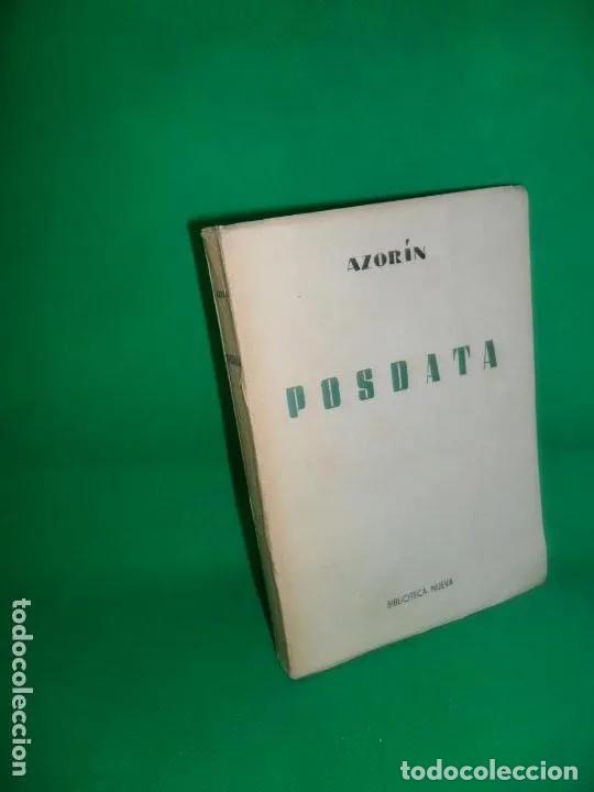 Libros: Posdata, Azor&iacute;n, ed. Biblioteca Nueva - Azor&iacute;n - Foto 1