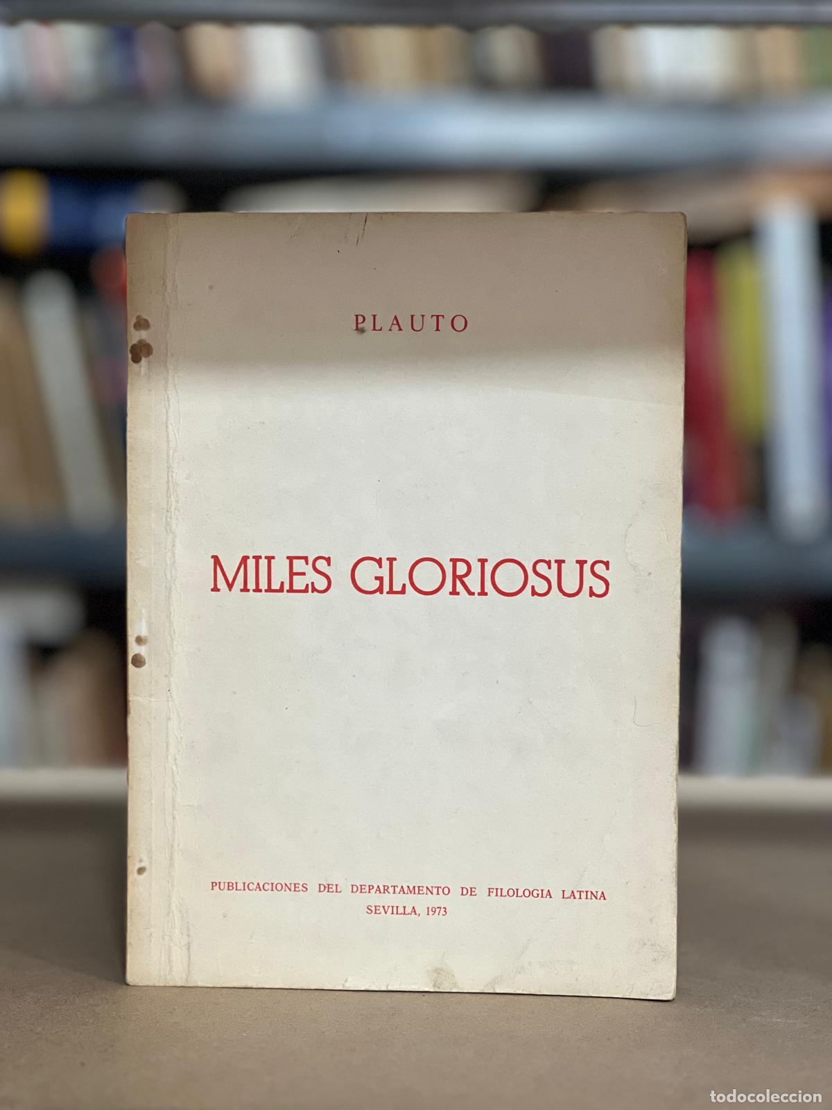 Libros: Miles gloriosus - Plauto - Foto 1