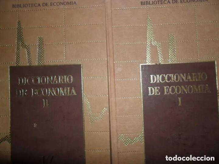 Libros: Diccionario de econom&iacute;a, 2 tomos, ed. Orbis - Foto 3