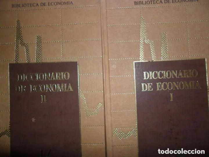 Libros: Diccionario de econom&iacute;a, 2 tomos, ed. Orbis - Foto 1