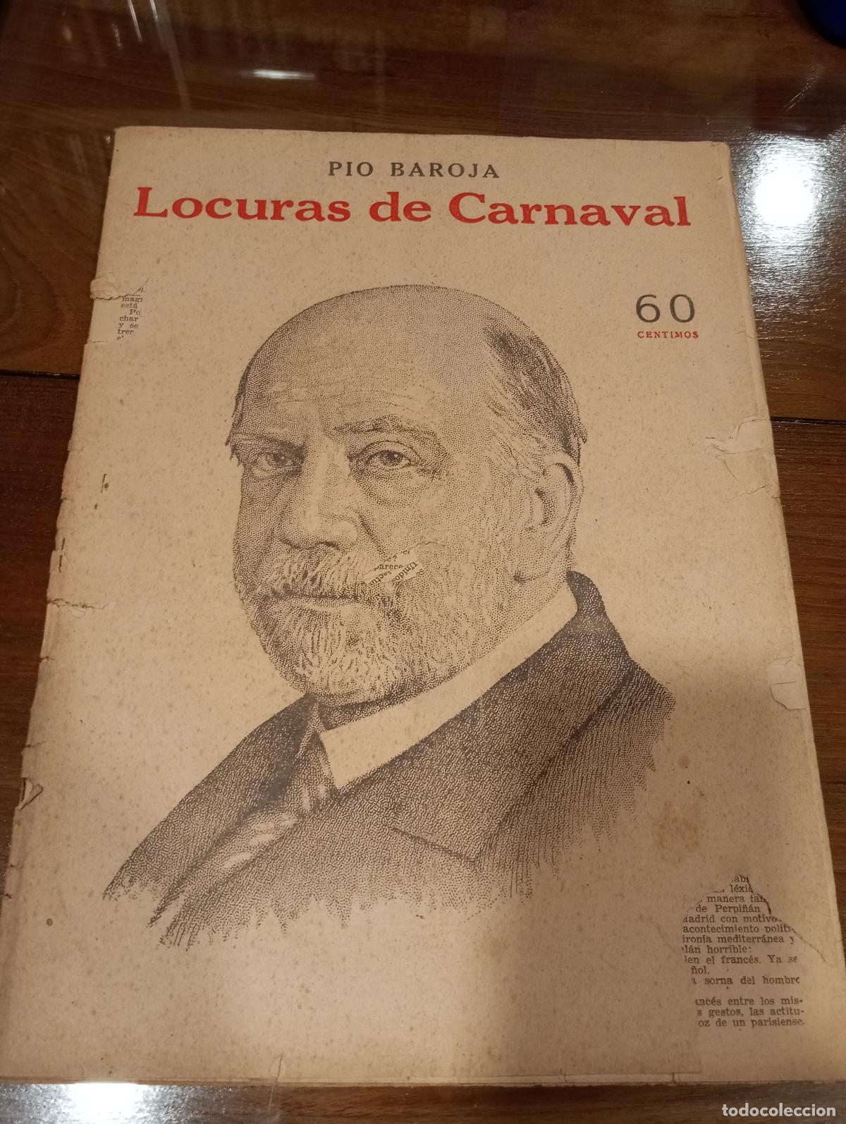 Libros: LOCURAS DE CARNAVAL - Baroja, pio - Foto 1