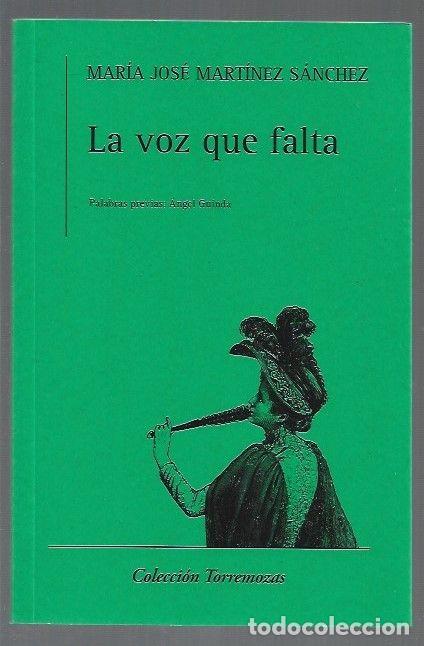 Libros: VOZ QUE FALTA - LA - MARTINEZ SANCHEZ, MARIA JOSE - Foto 1