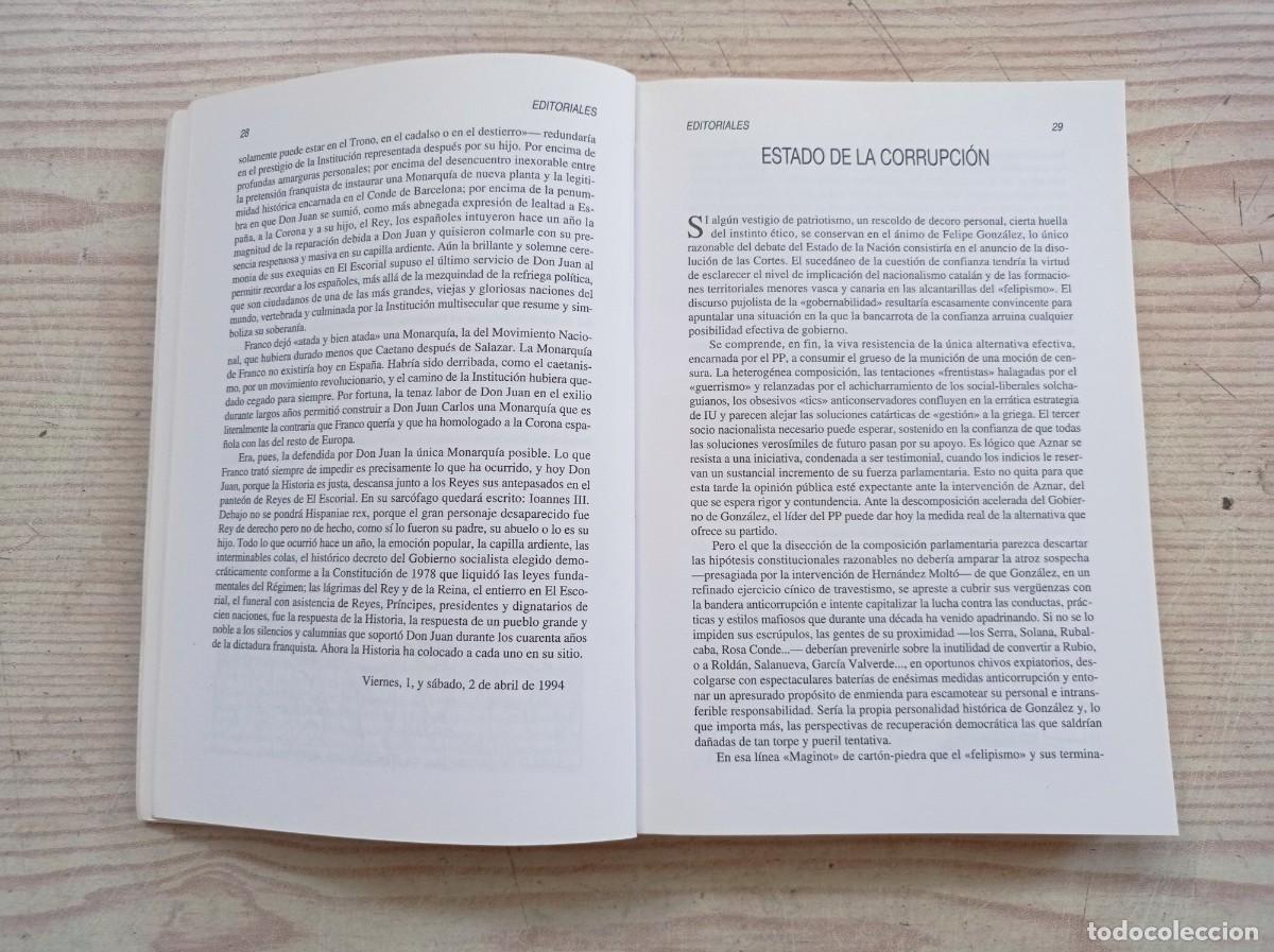 Libros: ABC - El Libro Del A&ntilde;o 1994 - 1995 - Espasa Calpe - Foto 4