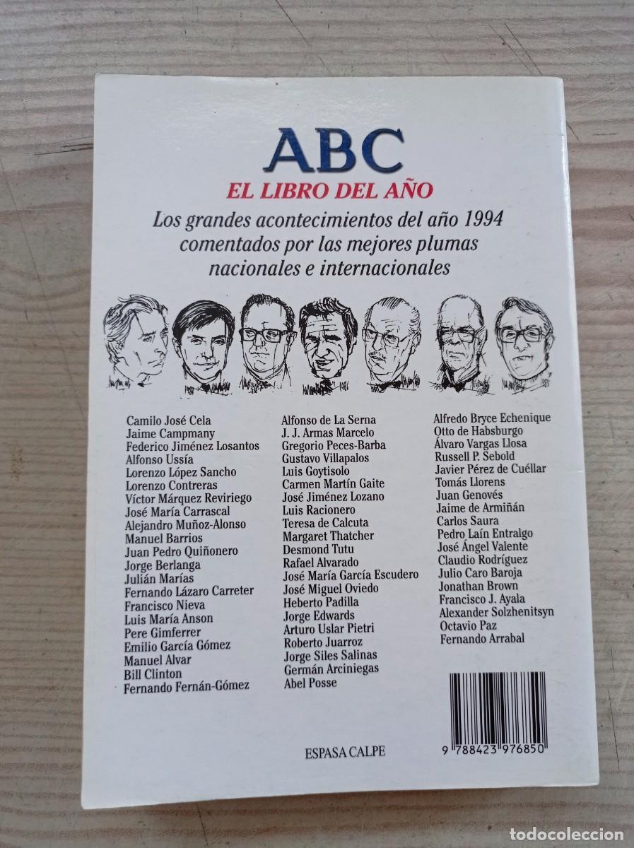 Libros: ABC - El Libro Del A&ntilde;o 1994 - 1995 - Espasa Calpe - Foto 5