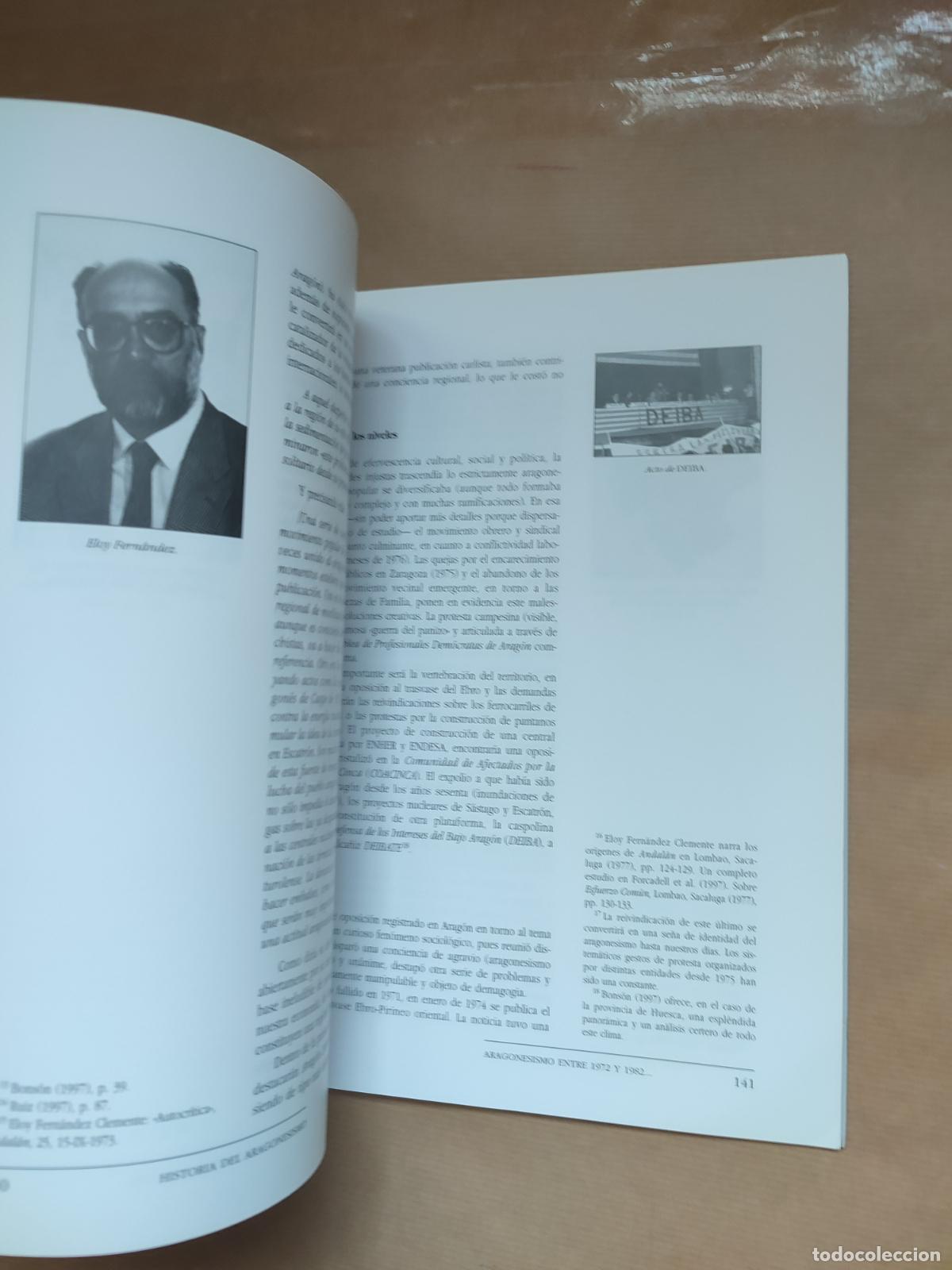 Libros: HISTORIA DEL ARAGONESISMO. - &rdquo;Peir&oacute;,Antonio.&rdquo; - Foto 2