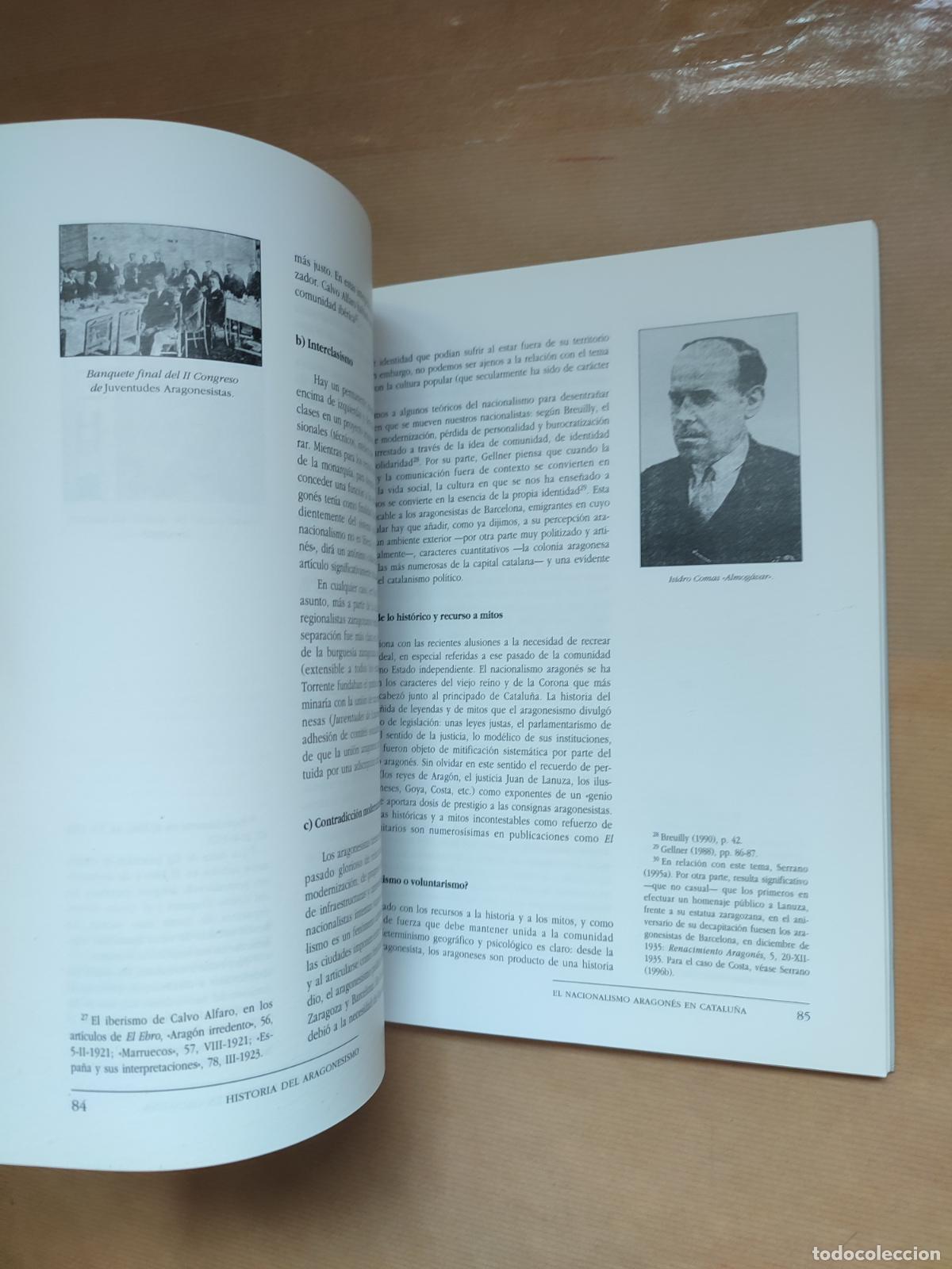 Libros: HISTORIA DEL ARAGONESISMO. - &rdquo;Peir&oacute;,Antonio.&rdquo; - Foto 3