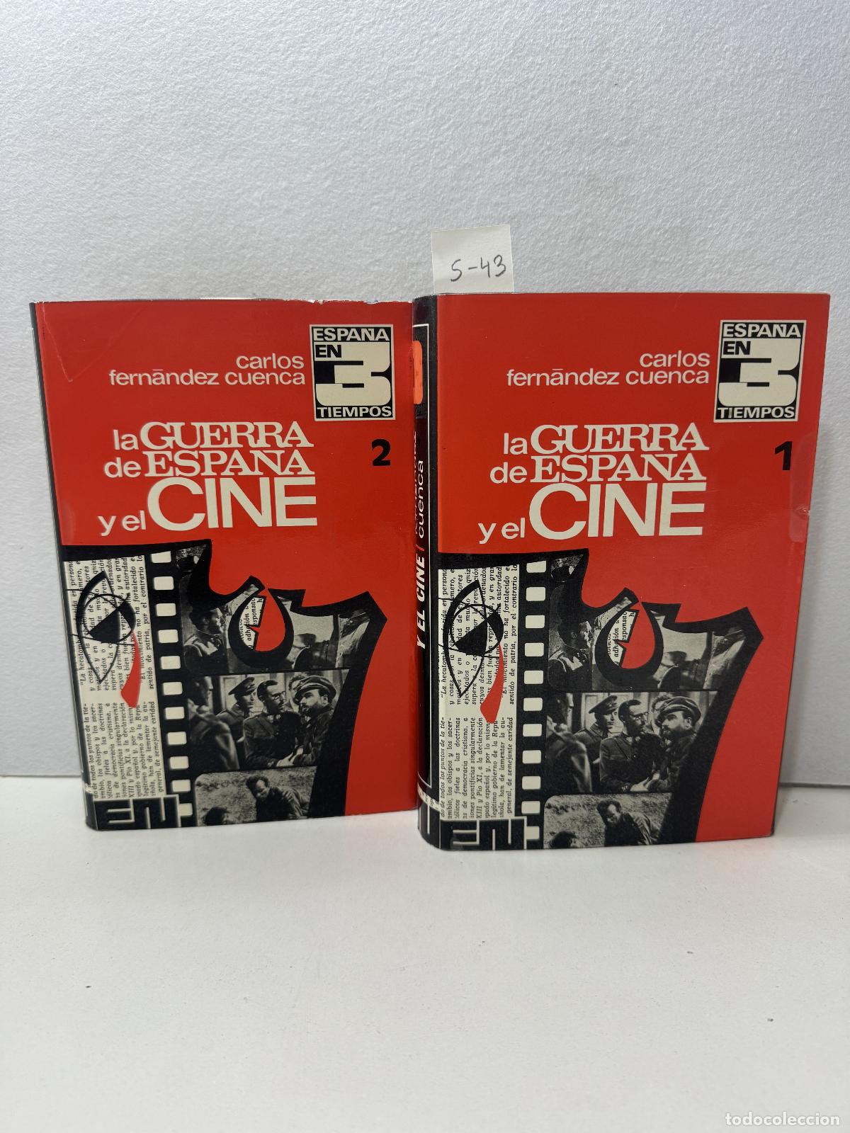 Libros: FERN&Auml;NDEZ CUENCA, Carlos: - La guerra de Espa&ntilde;a y el cine. - Foto 1