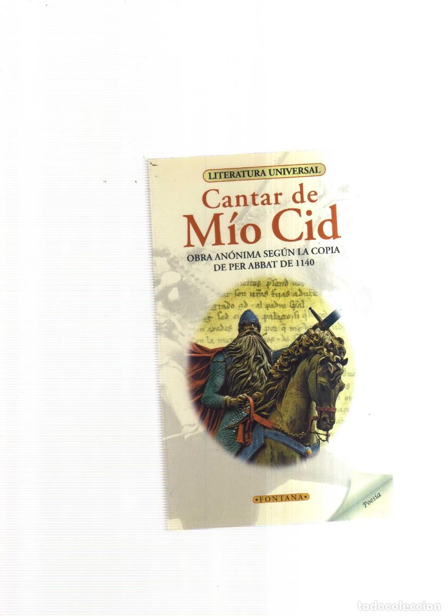 books: CANTAR DE MIO CID OBRA ANONIMA SEGUN LA COPIA DE PER ABBAT DE 1140