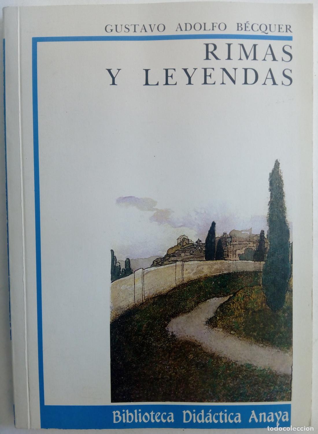 Libros: Rimas y leyendas - Gustavo Adolfo B&eacute;cquer - Foto 1