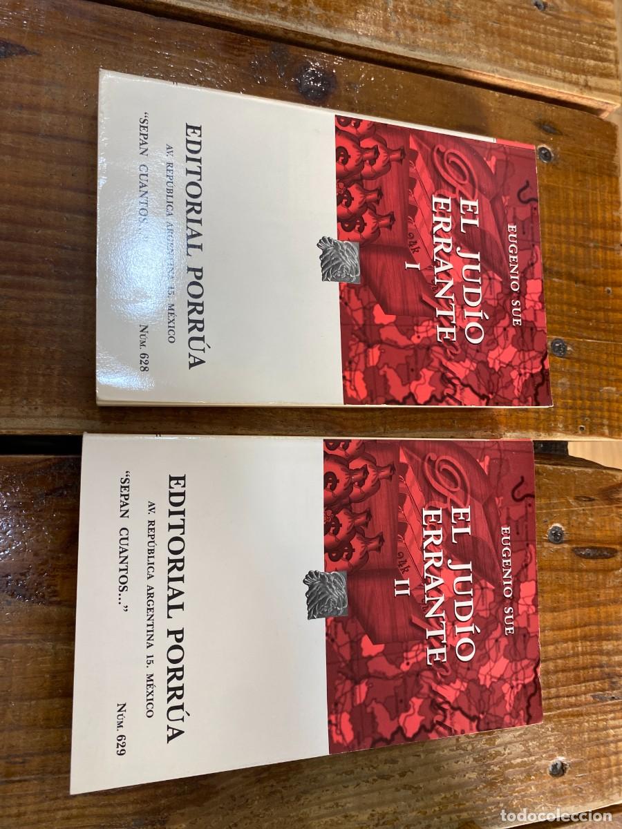 Libros: El Judio Errante I y II - Eugenio sue - Foto 1