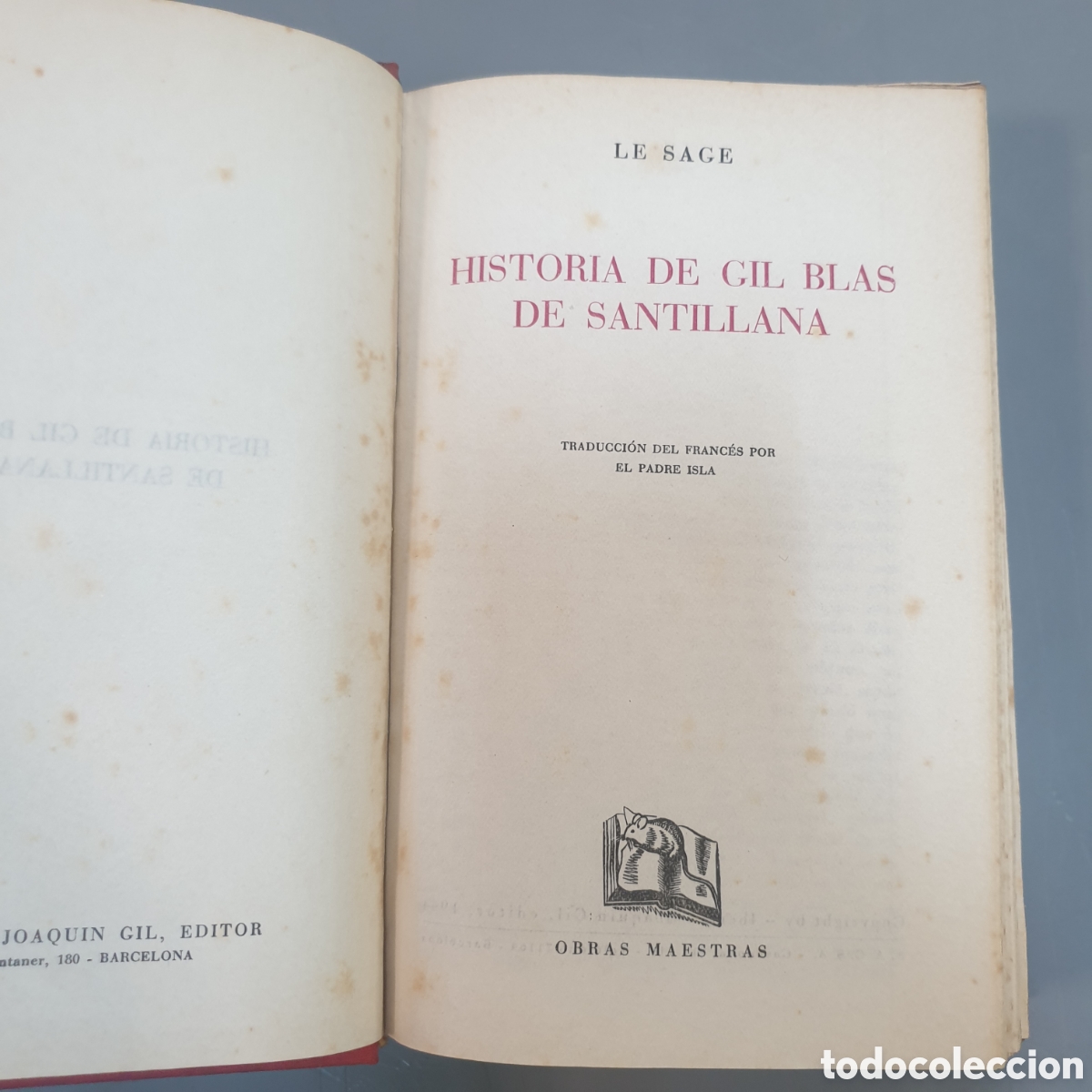 Libros: Historia de Gil Blas de Santillana - Foto 3