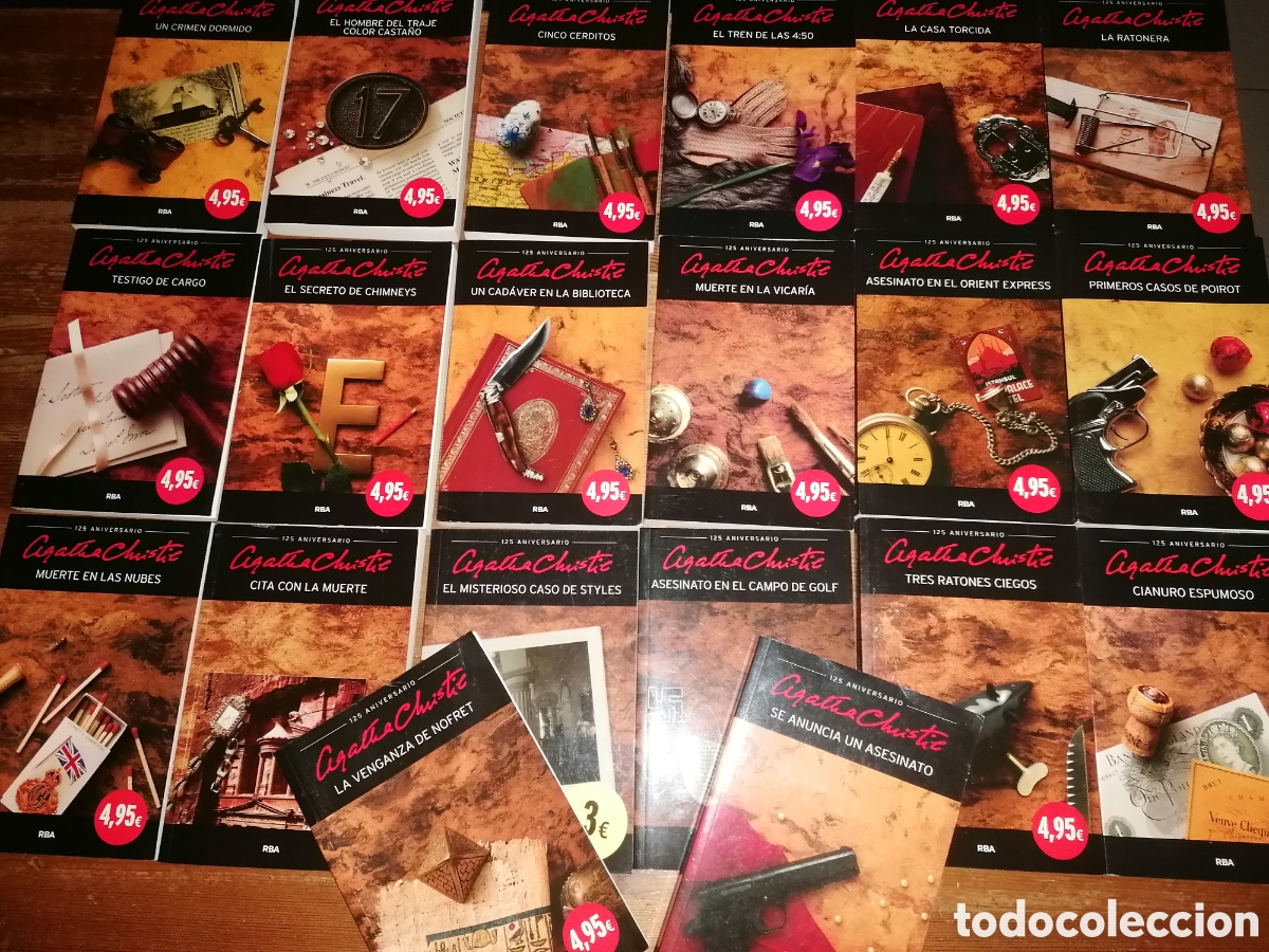 Libros: AGATHA CHRISTIE - 125 ANIVERSARIO - RBA - Foto 2